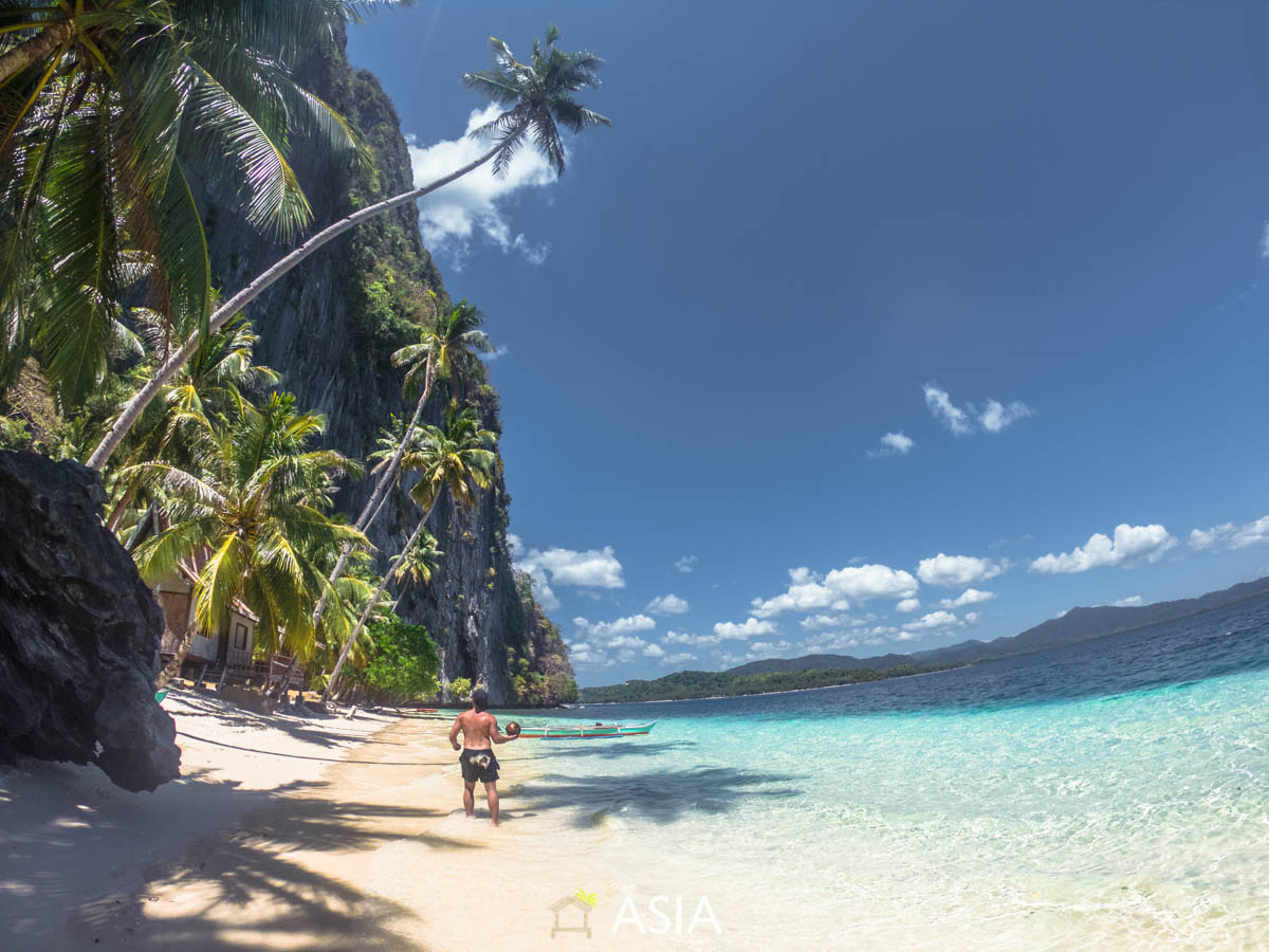 rajska plaża na jednej z wysp archipelagu
