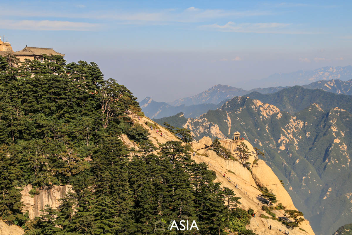 Taoistyczna góra hua shan chiny